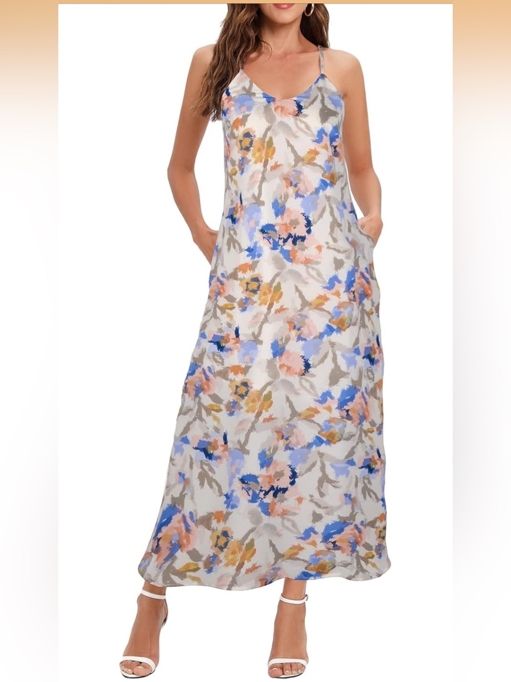 NWT Modecrush spaghetti strap dress size large